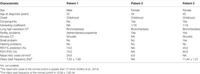 Novel RSPH4A Variants Associated With Primary Ciliary Dyskinesia–Related Infertility in Three Chinese Families